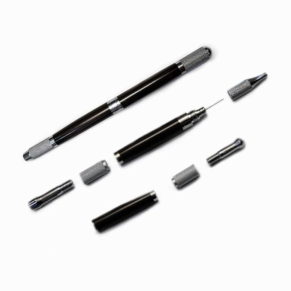 3 in 1 Multifunctional Hand Pen - Black